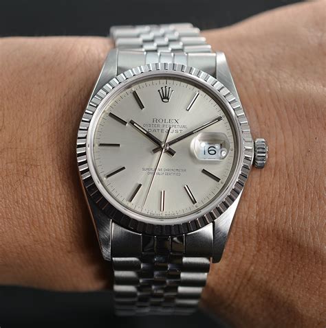 rolex vintage datejust 36mm|rolex datejust 36mm on wrist.